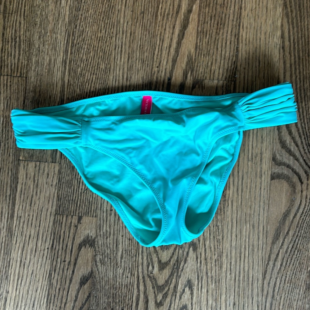 Victorias Secret green swim bottoms size M